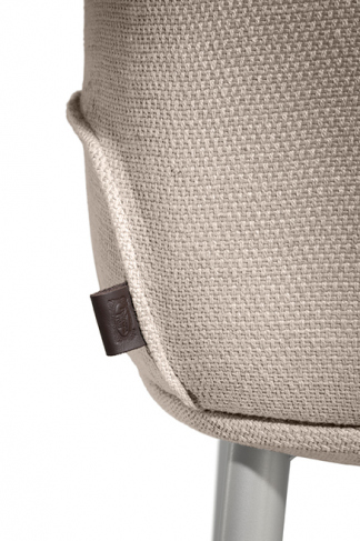 Poltrona Frau Archibald Dining Chair | Guatemala Ecru. Фото 05