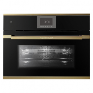 Компактный духовой шкаф с микроволнами CBM 6550.0 S4 Gold