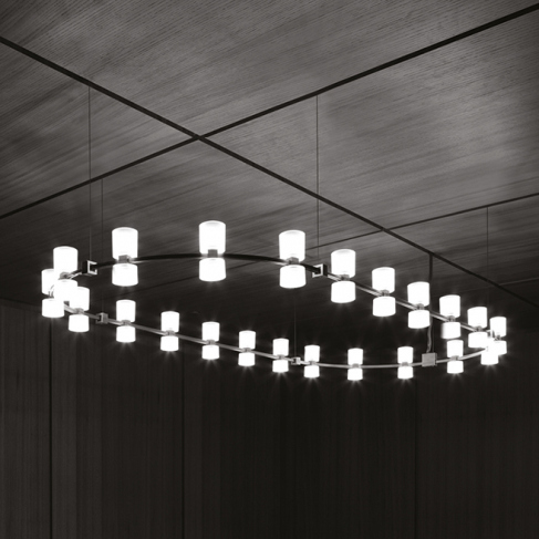 Viabizzuno Royal chandelier. Фото 04