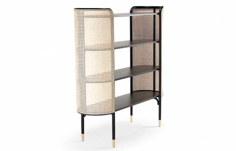 Gebruder Thonet Vienna Mos книжный шкаф. Фото 02