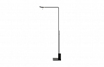 Viabizzuno Roy lettura diffusa 3000K | nero55