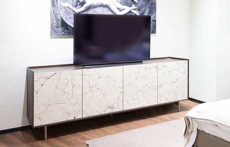Sangiacomo Cabaret Ceramica CR46E06 C3 | Fusion White/Rovere Cuba/Palladio. Фото 02