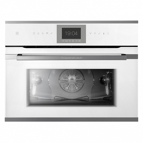 Kuppersbusch Компактный духовой шкаф CBP 6550.0 W3 Silver Chrome. Фото 01