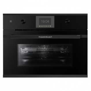 Компактный духовой шкаф с микроволнами CBM 6350.0 S5 Black Velvet