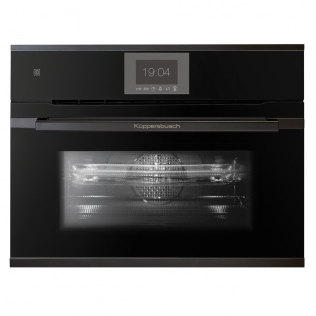Компактный духовой шкаф с микроволнами CBM 6550.0 S2 Black Chrome