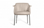 Poltrona Frau Archibald Dining Chair | Guatemala Ecru