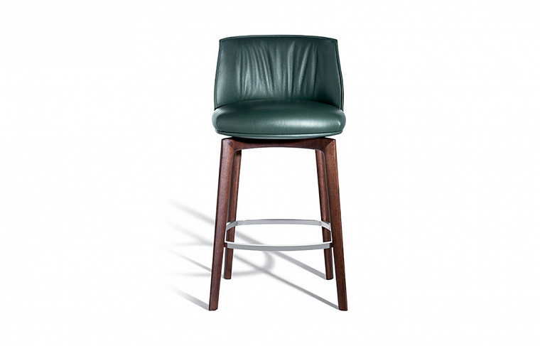 Poltrona Frau Archibald Stool Swivel H66. Фото 01