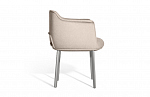 Poltrona Frau Archibald Dining Chair | Guatemala Ecru