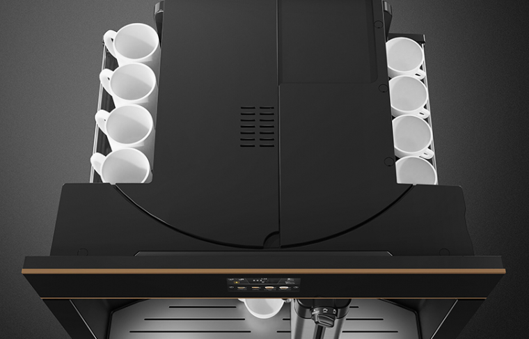 Smeg Встраиваемая кофемашина CMS4604NRRU. Фото 07