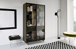 Sangiacomo Scrigno 19 | Rovere Grigio/Vetro Fume/C3 Piombo