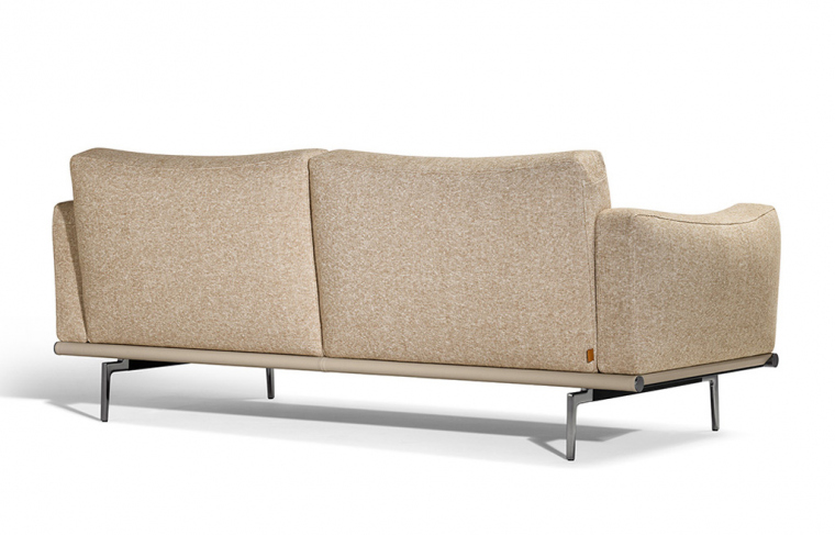 Poltrona Frau Happy Jack 215 см | SC 32 Caolino | Linaire Ocre. Фото 02