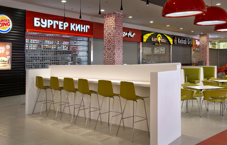Фудкорт в ТРЦ Гагаринский 13