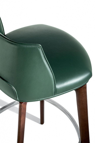 Poltrona Frau Archibald Stool Swivel H66. Фото 04