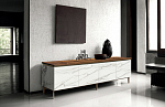 Bontempi Casa Cosmopolitan 15.32SP | CM032A Calacatta Supreme/L006 Solid Walnut/M028