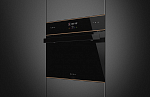 Smeg Духовой шкаф с микроволнами SO4602M1NR
