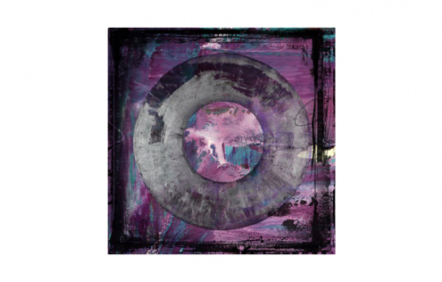 Постер Abstract circle Purple 120х120 см