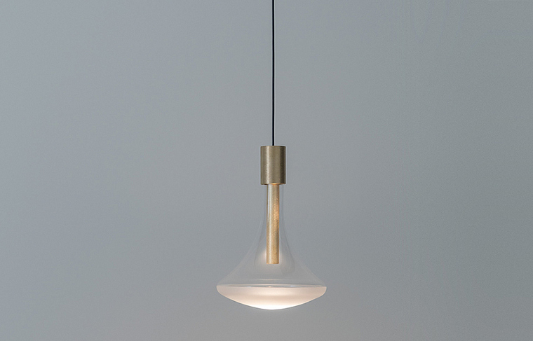 Davide Groppi Cathode 1 с блоком питания | 2700K Brushed Brass. Фото 01