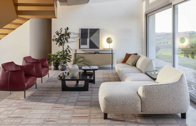 Poltrona Frau Archibald Sofa System. Фото 07