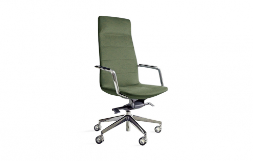 Рабочее кресло Diesis ODIESP01 | кожа P01, цвет 627 Green