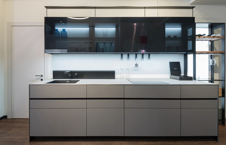 Valcucine Riciclantica Outline Laminato Seta Greige. Фото 013