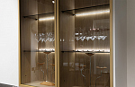 Arredo3 Glass 2.0 + Kali | Piuma Opaco 1118 | Riga Termocotto 1533