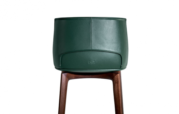 Poltrona Frau Archibald Stool Swivel H66. Фото 03