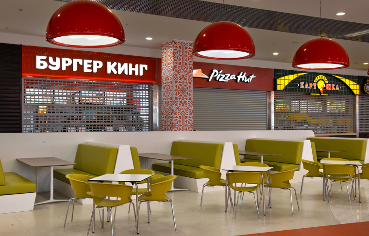 Фудкорт в ТРЦ Гагаринский 10