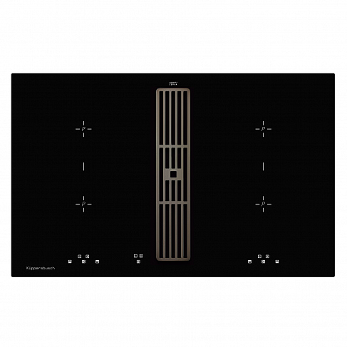 Kuppersbusch Индукционная варочная панель с вытяжкой KMI 8500.0 SR Black Chrome. Фото 01