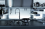 Valcucine Artematica Vitrum Grey Cement + New Logica System