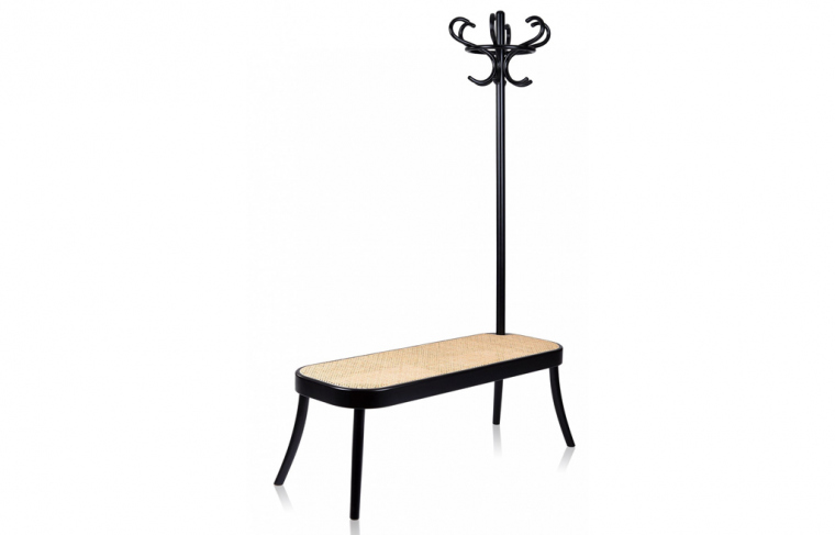 Gebruder Thonet Vienna Coat Rack Bench. Фото 02