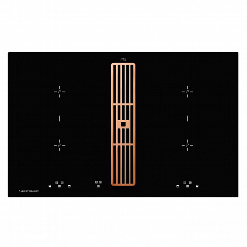 Kuppersbusch Индукционная варочная панель с вытяжкой KMI 8500.0 SR Copper. Фото 01